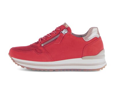 Sneakers basse rosso
