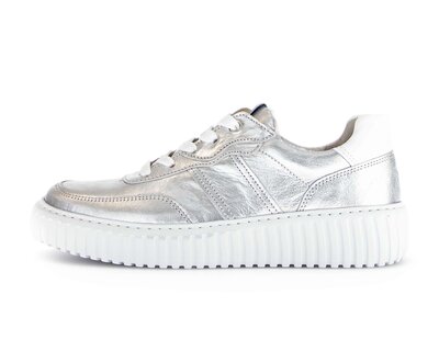 Sneakers basse argento