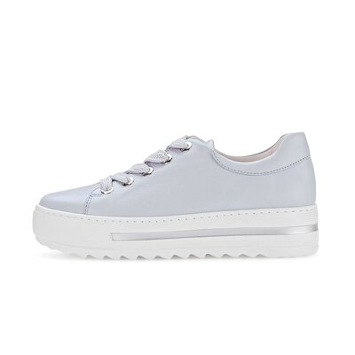 Lage sneaker blauw
