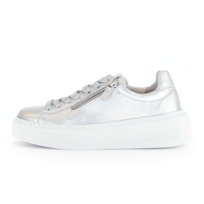 Sneaker low silber