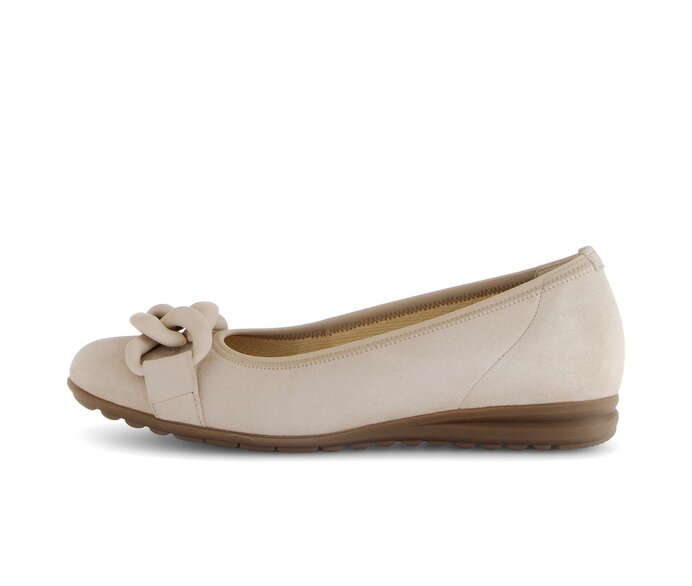 Sportliche Ballerina beige #0