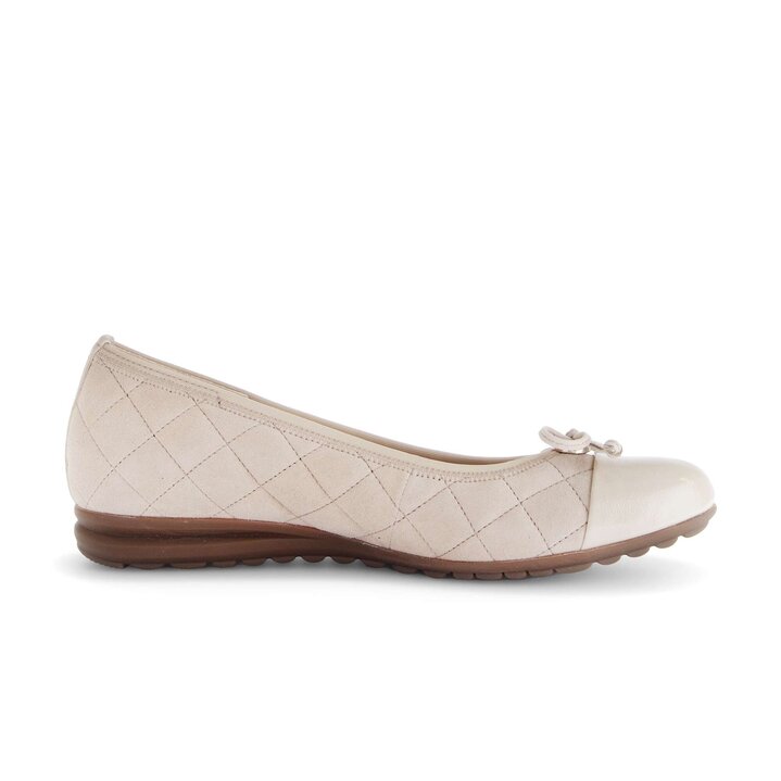 Sportliche Ballerina beige #1