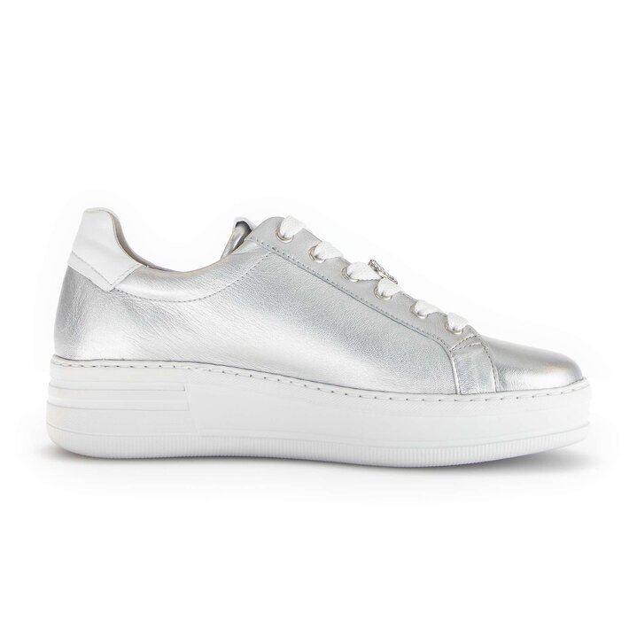 Basket basse argent #1