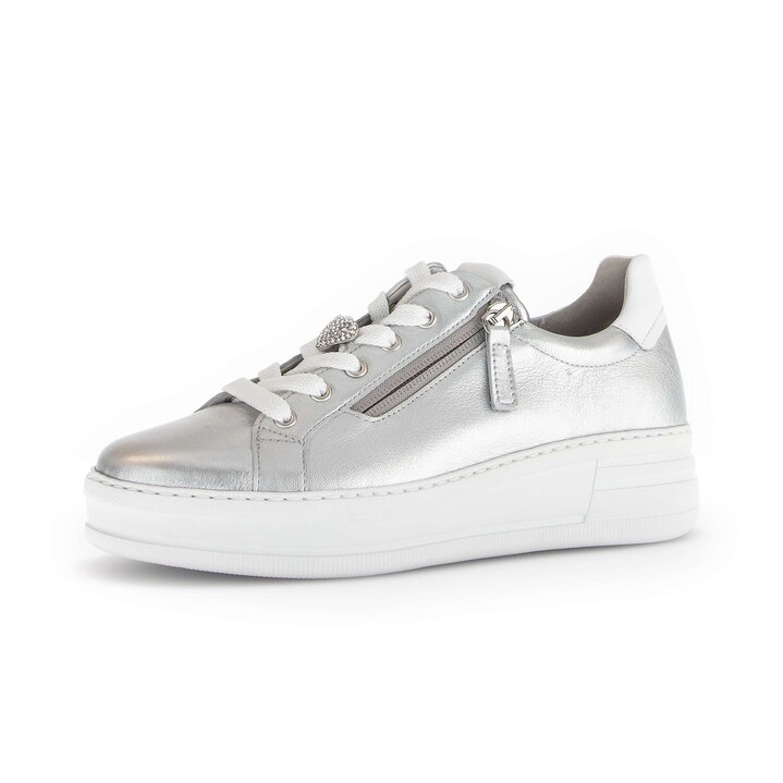 Basket basse argent #2