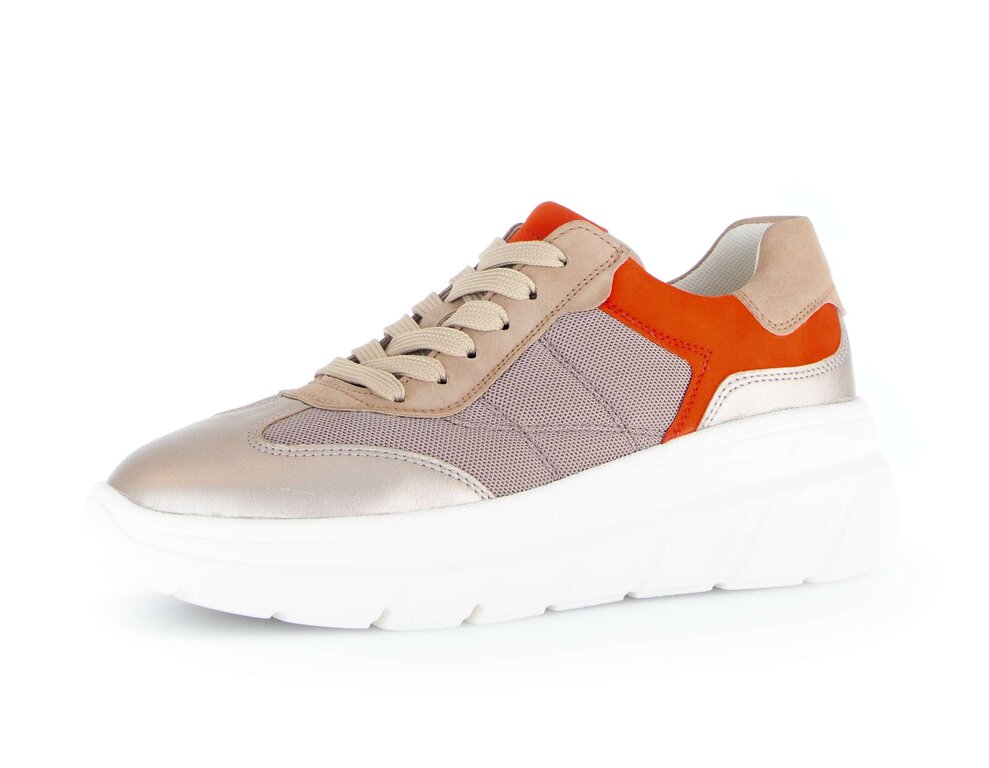 Herren Leder Sneaker - Low-Top mit glattem Finish main image 0