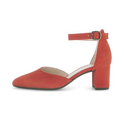 Pompe à boucles rouge