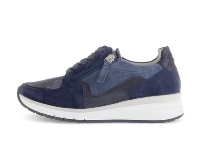 Sneakers basse blu