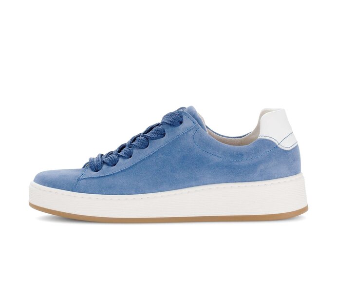 Lage sneaker blauw #0