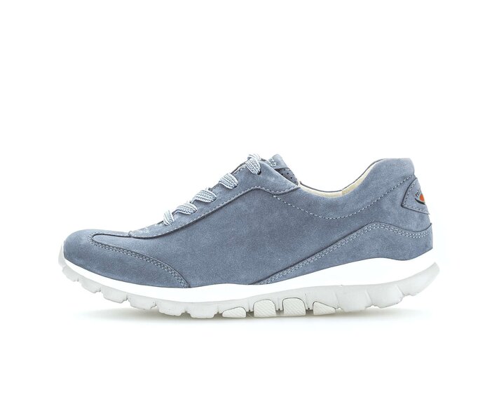Lage sneaker blauw #0