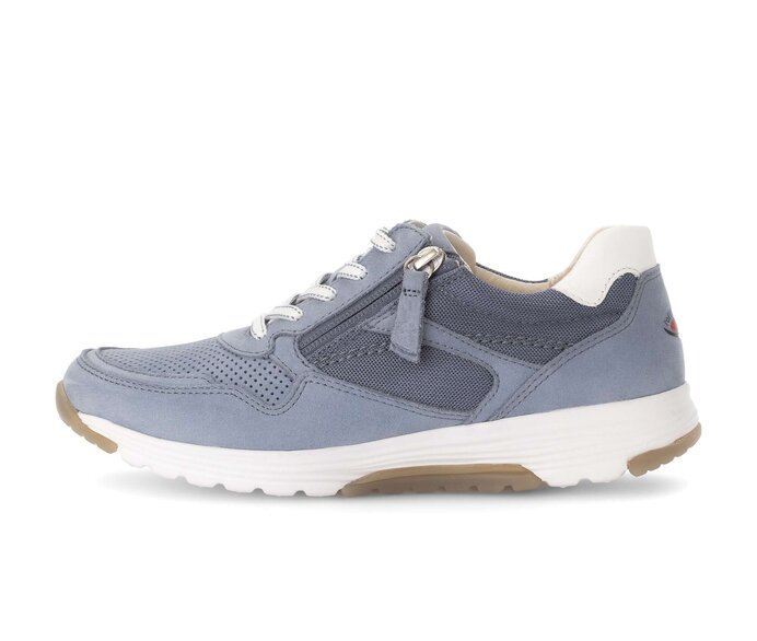 Lage sneaker blauw #0