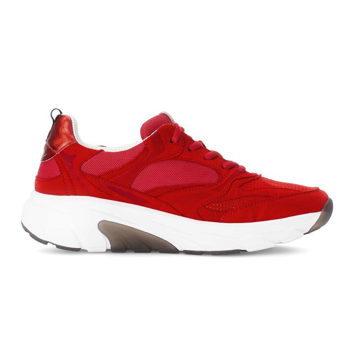 Sneakers basse rosso #1