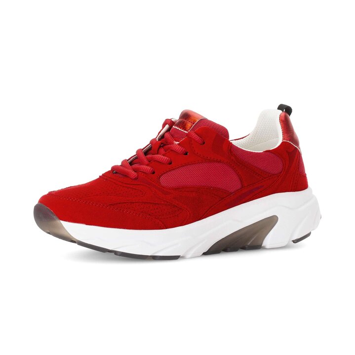 Sneakers basse rosso #2