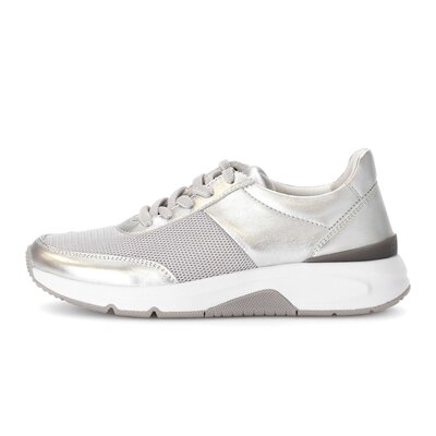 Sneaker low silber