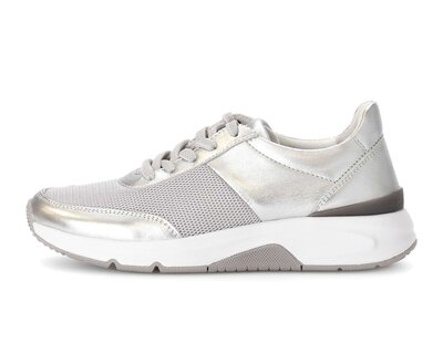 Sneakers basse argento