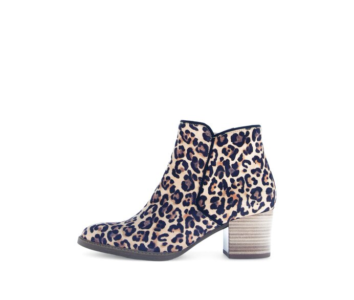 Elegante Stiefelette beige #0