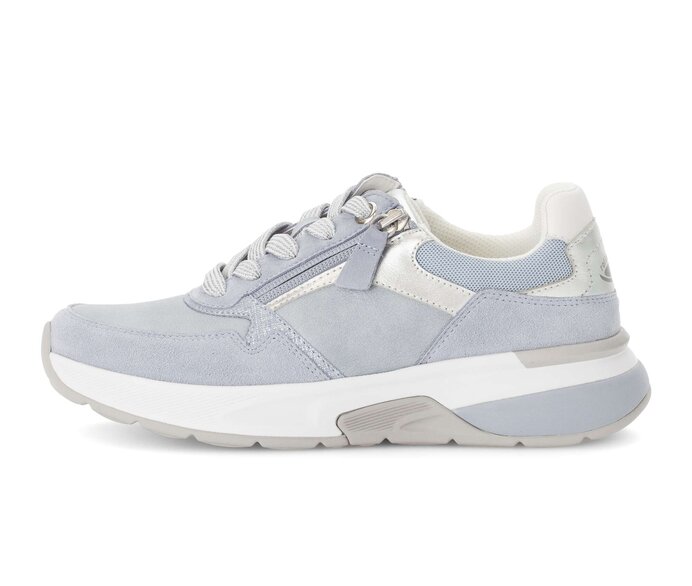 Lage sneaker blauw #0