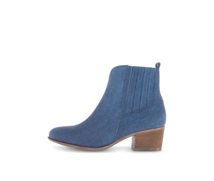 Elegante Stiefelette blau #0