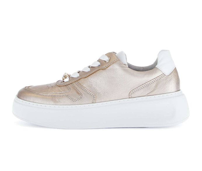 Lage sneaker goud #0