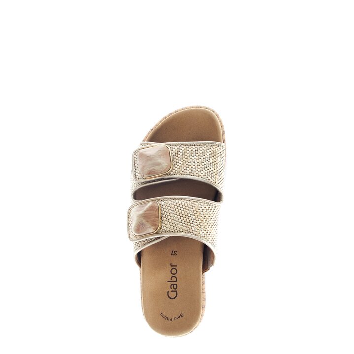Pantoletter beige #5