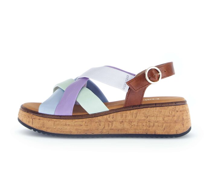 Sandale met plateauzool multicolour #0