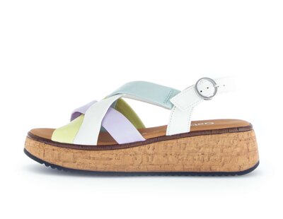 Plateau Sandale multicolour