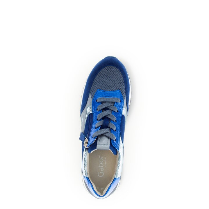 Sneaker low blau #5