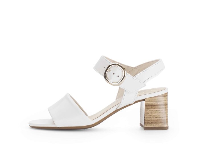 Riemchensandale creme #0