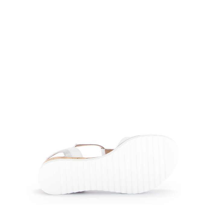Riemchensandale weiß #4
