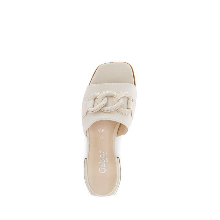 Pantolette beige #5