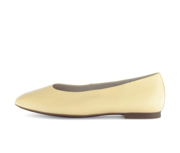 Ballerines élégantes jaune #0