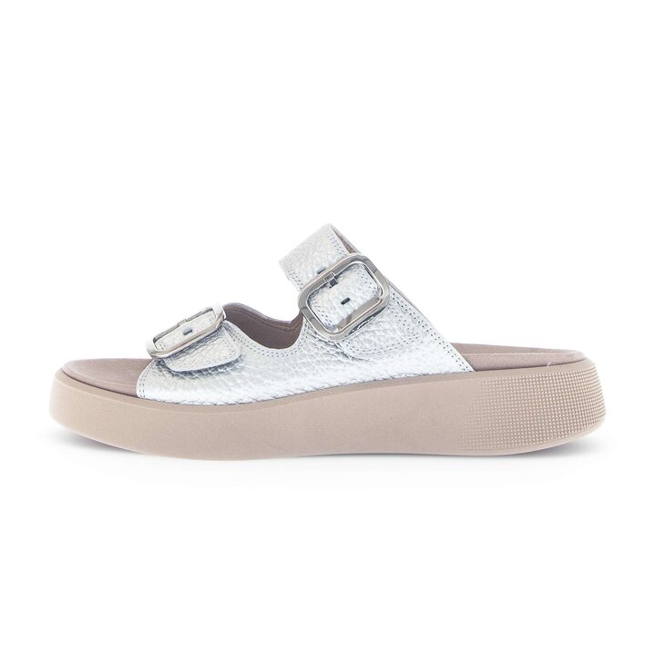 Pantolette silber #0