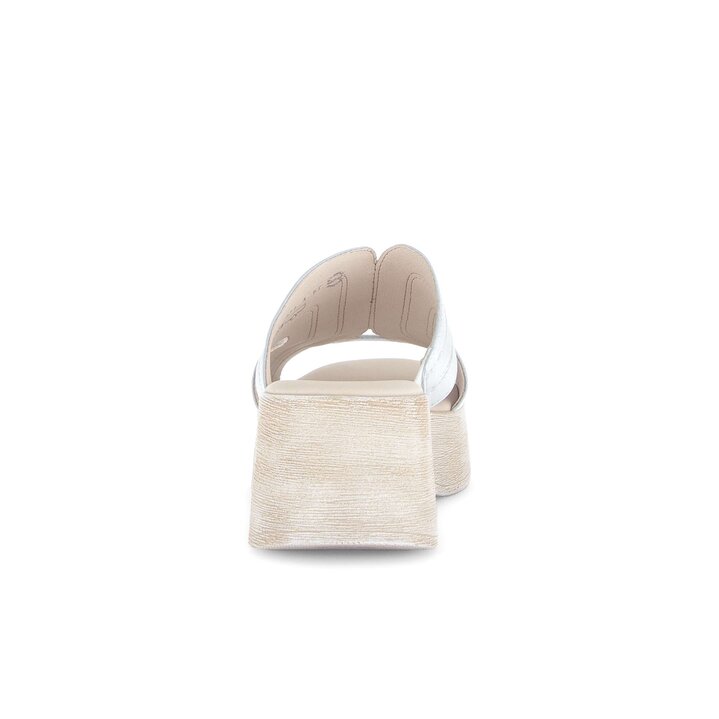 Platåsandaler silver #3