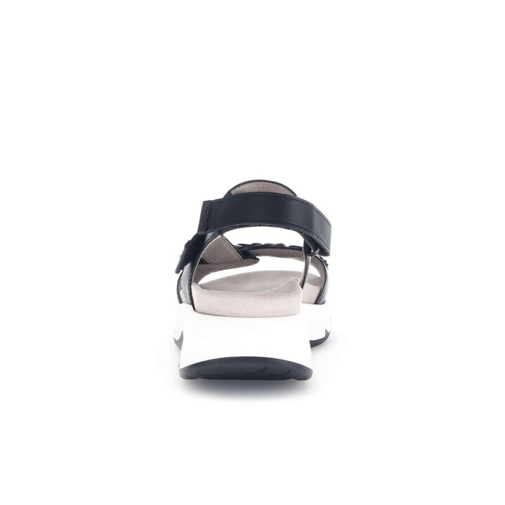 Riemchensandale schwarz #3