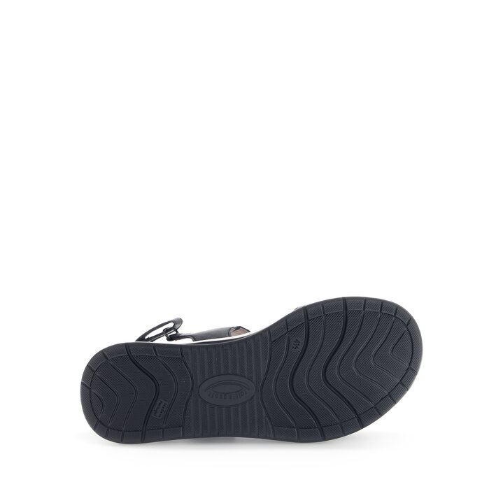 Riemchensandale schwarz #4