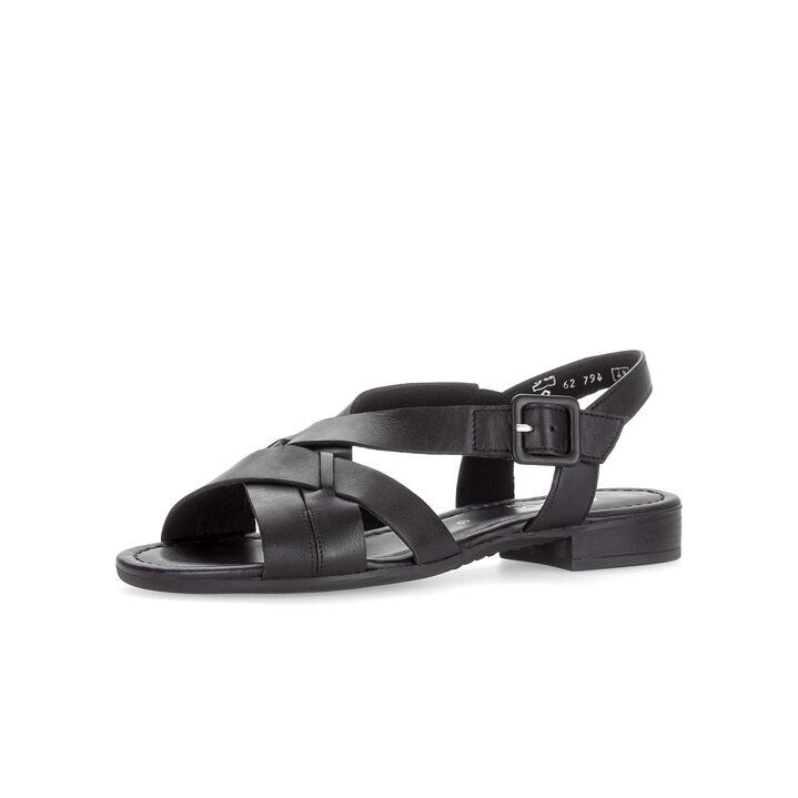 Riemchensandale schwarz #2
