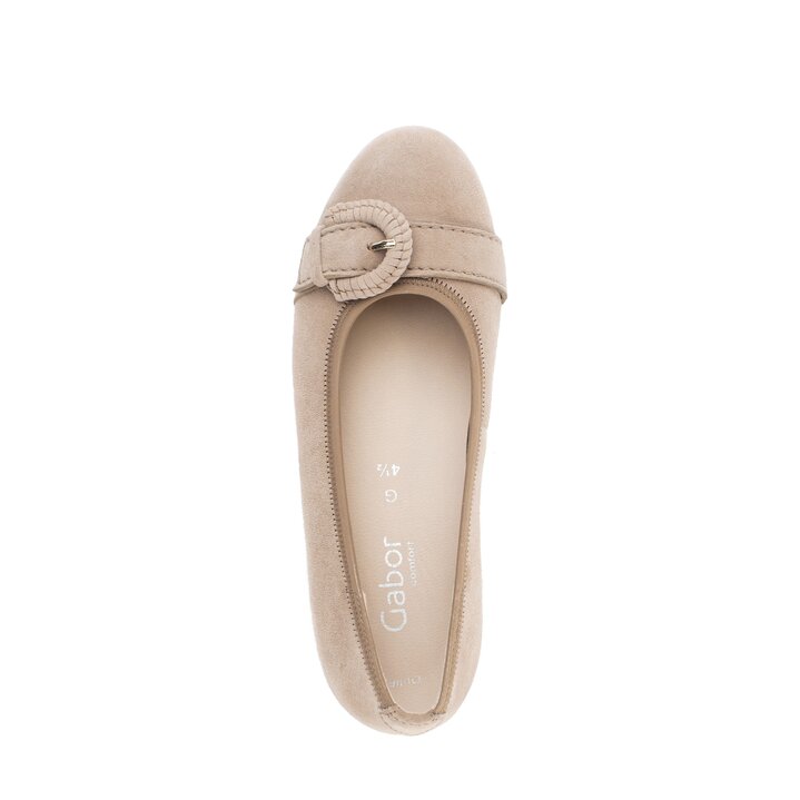 Eleganter Ballerina beige #5