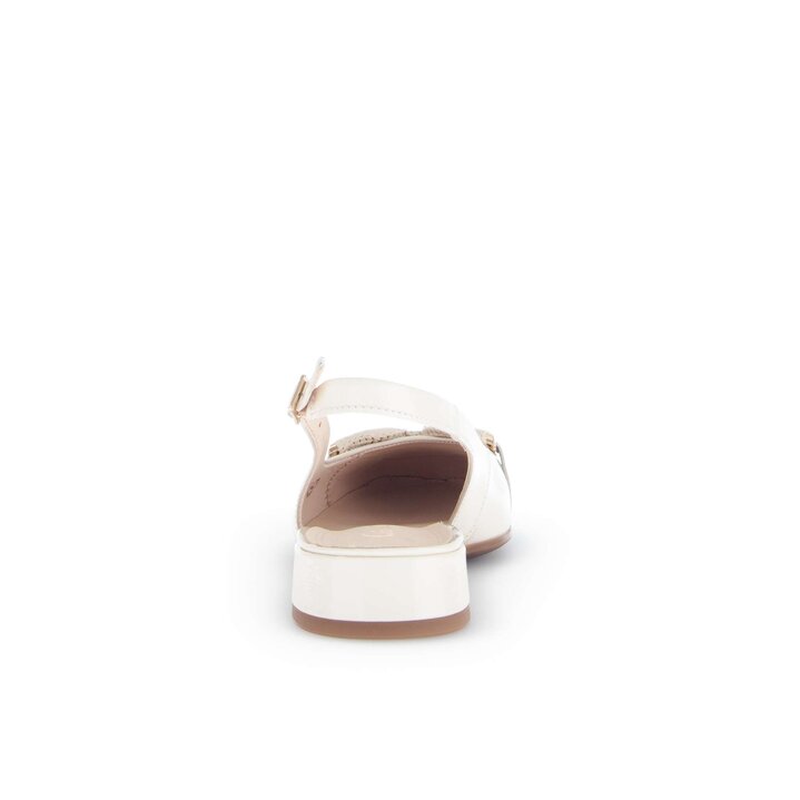 Slingpumps creme #3