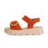 Plateau Sandale orange