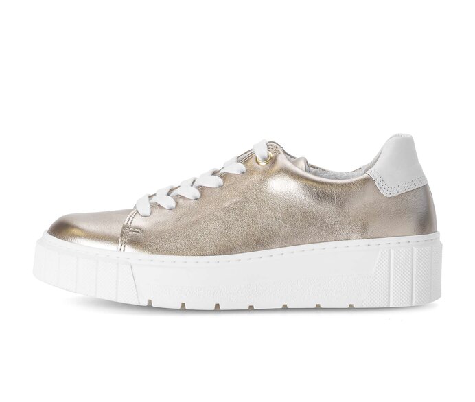 Lage sneaker goud #0