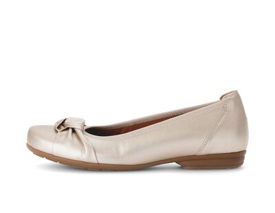 Ballerina sportiva oro