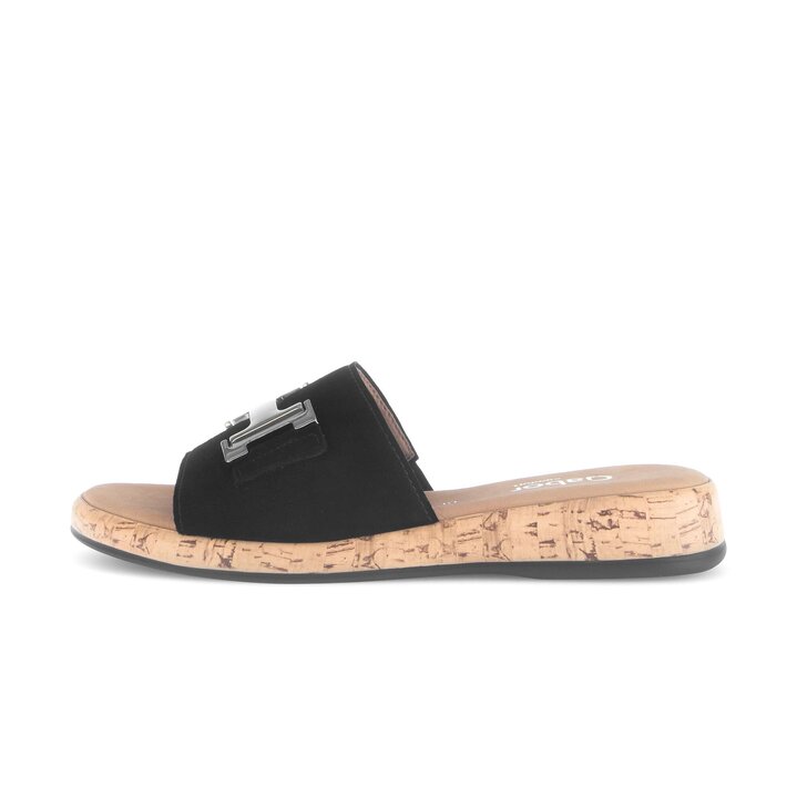 Pantolette schwarz #0