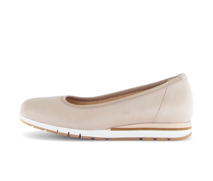 Sportliche Ballerina beige #0