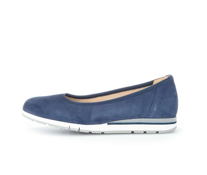 Sportliche Ballerina blau #0