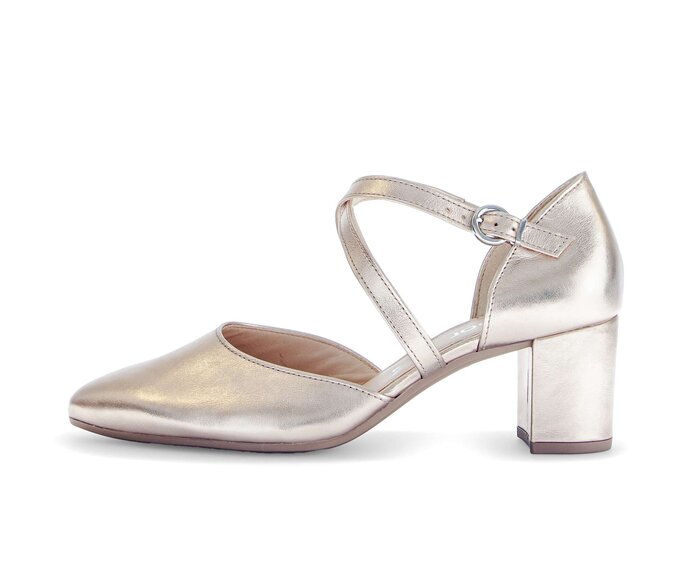 Spangenpumps gold #0