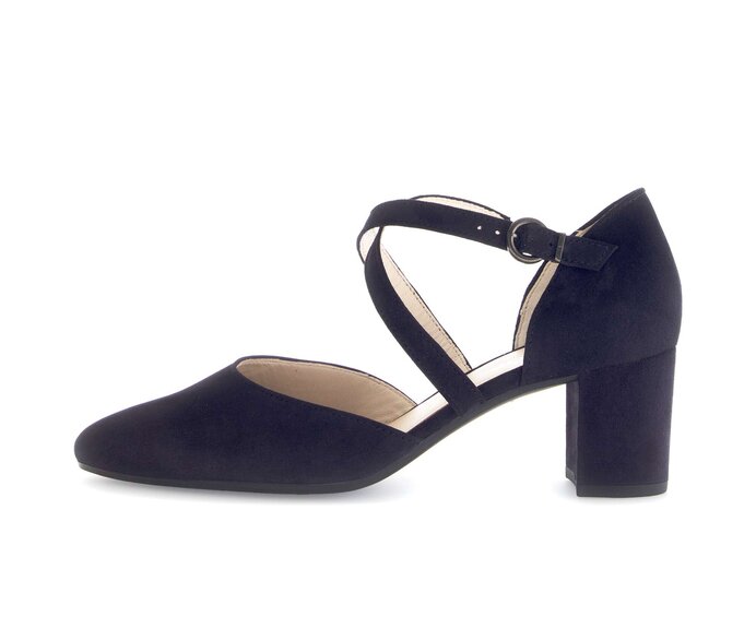Spangenpumps blau #0