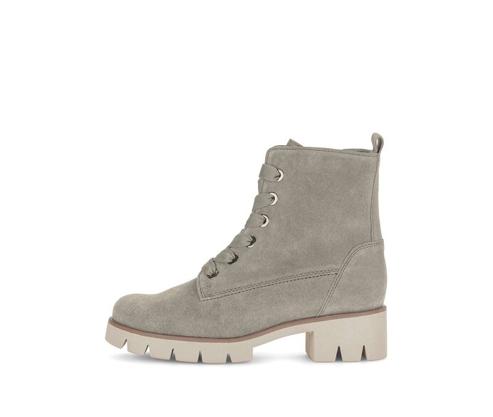Schnürstiefelette grün #0