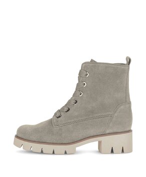 Schnürstiefelette grün