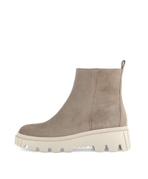 Bottine élégante beige