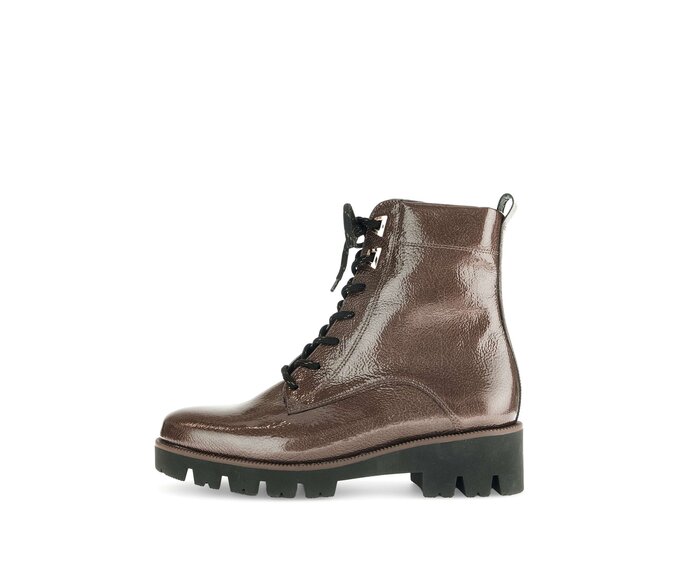 Schnürstiefelette braun #0