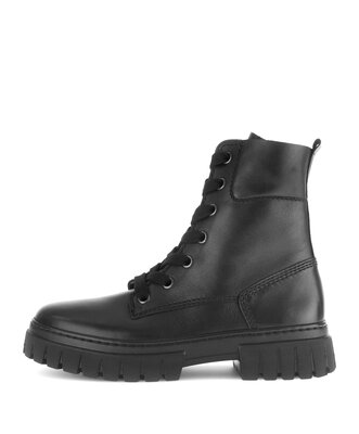 Stivaletto stringato nero